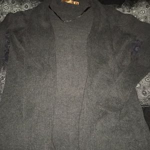 Gray Cardigan